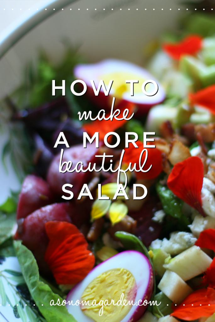 Tips on how to make a beautiful salad