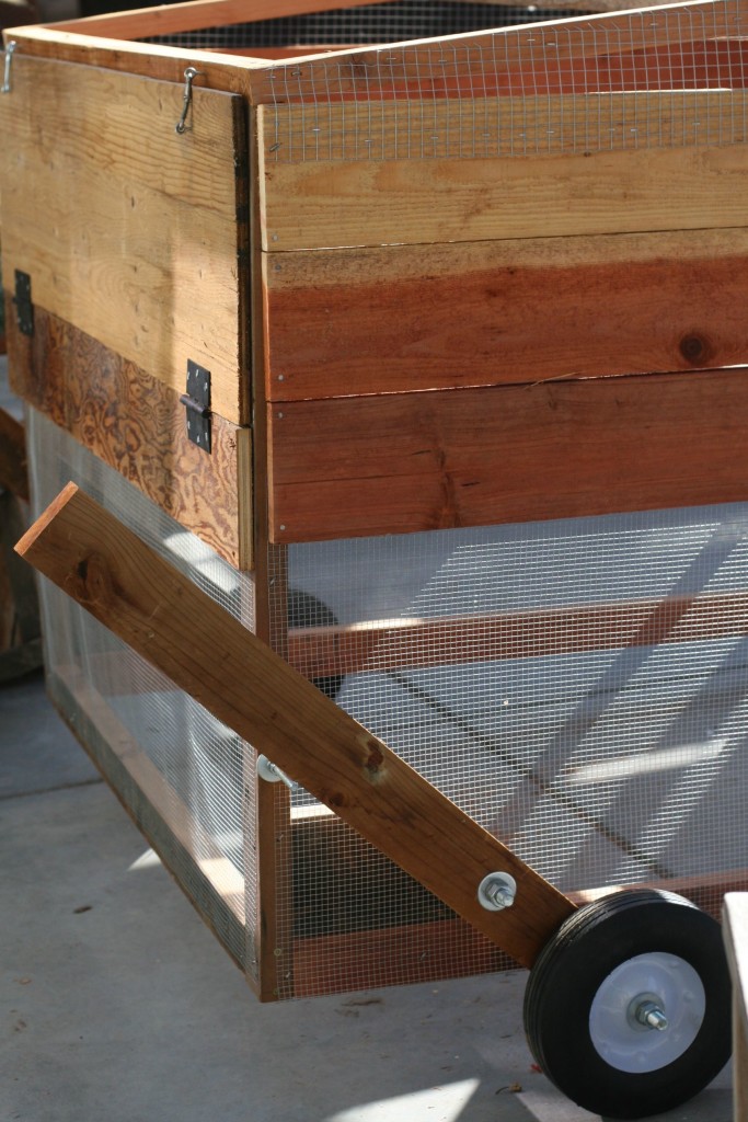 how to build a chicken tractor